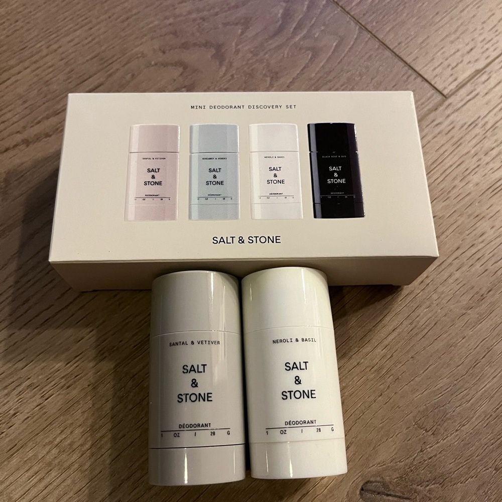 Salt & Stone Deodorant Discovery Set